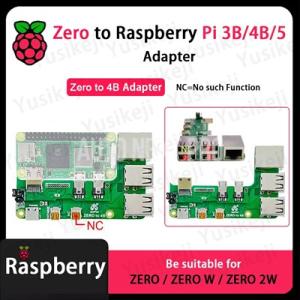 Raspberry piゼロアダプター ゼロ らraspberry pi 3B 4b 5 ゼロゼロ ...