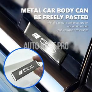 車 デカールアクセサリー合金エンブレム車体ステッカー装飾フィアットアバルト 500 FR ドブロティ...