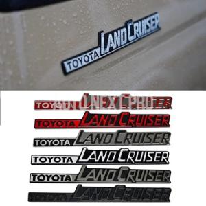 【並行輸入品】3D 車 ステッカートヨタランドクルーザー 90 100 120 150 200 lc100 lc200 lc300 サイドドアリアトランクエンブレムプラド自動車