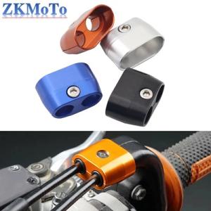 【並行輸入品】CNCバイク 二輪スロットルケーブル保護クリップ 汎用パーツ KTM EXCF XCF...