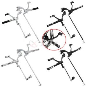 【並行輸入品】バイクフォワードコントロールペグレバーリンケージ完全 キットペグハーレースポーツスター...