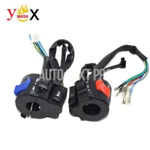 【並行輸入品】CB400 バイク 22 mm左/右ウインカーホーン点火ハンドルバースイッチ制御アセン...