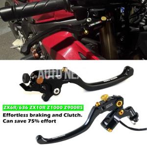バイク 二輪レーシングクラッチレバー カワサキEVO-Rシリーズzx6r zx636 zx10r z...