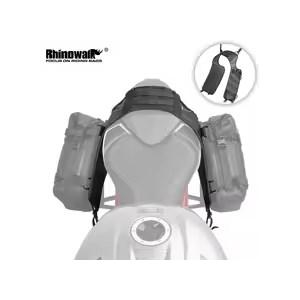 【並行輸入品】RHINOWALK-バイクサドルバッグ バイクシートベース 汎用モーター リアシート ...