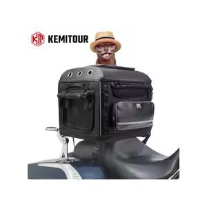 並行輸入品】KEMITOUR-バイクキャリアバッグ リア ペット 犬 猫