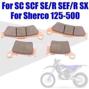 Sherco-バイク フロント リアブレーキパッド sx sc scf se SE-R sef  S...
