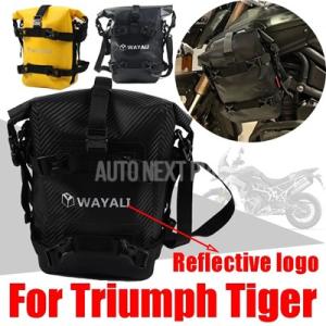 【並行輸入品】防水ツールストレージバッグ トライアンフタイガー トラベルラゲッジサドルバッグ クラッ...