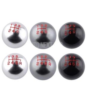 【並行輸入品】アルミ 5/6 スピードm10x1.5 タイプ-r jdmボール形状ギアシフトノブho...