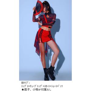ccyc021【ダンス衣装】レディース団体ダン...の詳細画像3
