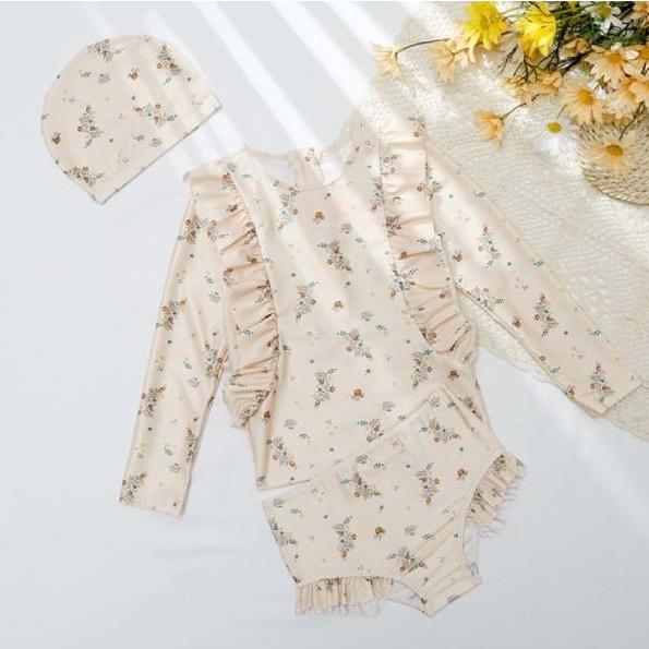 sm053【ゆうパケット送料無料】水着 女の子 ビキニ ラッシュガード 子供 女の子 女児 子供水着...