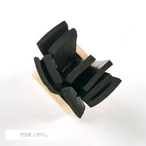 【輝き枡】小/ひのき一合枡+竹炭20cm 〜 ...の詳細画像2