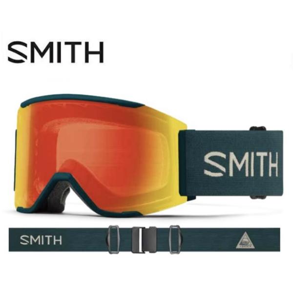 2023-2024 SMITH SQUAD MAG 調光レンズ スペアレンズ付 スミス スカッドマグ...