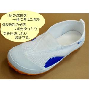 上履き 教育シューズ A エース MR2 青 ...の詳細画像5