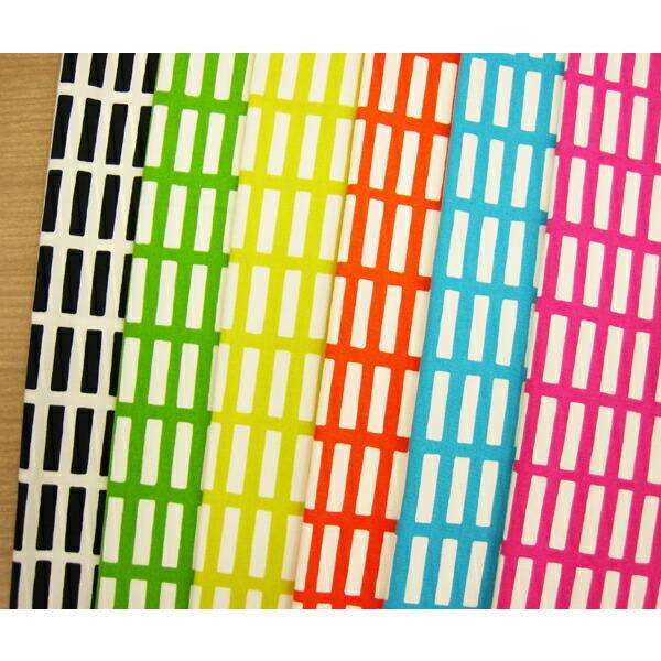 ☆北欧アルテック風☆『カラフル格子』コットン100％オックスプリント生地/布/チェック/格子/北欧/...