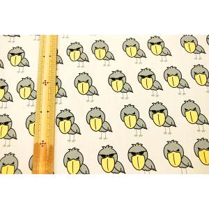生地 布 ちょいワル ハシビロコウ コットンオ...の詳細画像4