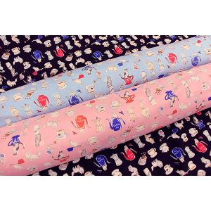 生地 布 猫柄 在庫限り スケアープリント カ...の詳細画像3