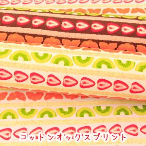 生地 布 フルーツサンド コットンオックスプリン...の商品画像