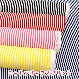 生地 布 ストライプ オックス 「ベーシック4m...の商品画像