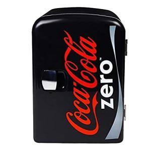 Coca-Cola Zero CZ04 4 Liter/4.2 Quarts 6 Can Portable Cooler/Mini Fridge, B　　好評販売中
