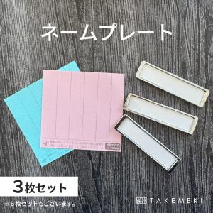 ネームプレート シルバー （３枚セット）見出し ラベル 整理整頓 オフィス 分類 シンプル ネームシール ネームプレート 文具 ファイル シンプル ネームタグ