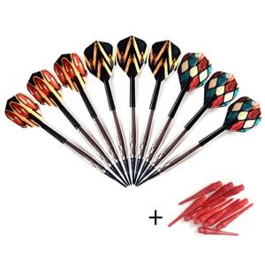 CUESOUL 練習用真鍮バレルソフトチップダーツ9本 B2106