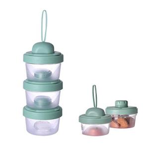ベビー ミルクケース 離乳食保存容器 ミルクボックス 粉ミルク容器 ベビー用品 収納ボックス 携帯 持ち運び