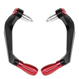 ONGMEIL ユニバーサル新型100％アルミブレーキクラッチレバーハンドガードプロテクターハンドガードオートバ