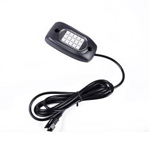 MOREFULLS LED アンダーライト 車 RGB ロックライト 車用 音楽同期 ブレーキライト 多色 アプリ Bluetoothコントロー