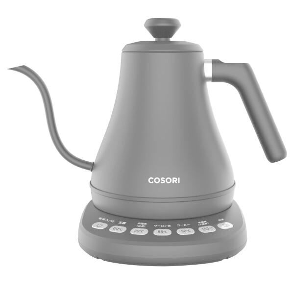 COSORI(コソリ) 電気ケトル 0.8L コーヒーケトル ドリップケトル 1200W/五段階温度...