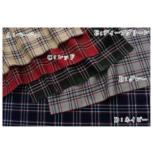 【閉店最終価格】タータンチェック オックス 生...の詳細画像4