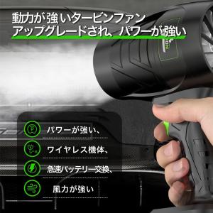 ブロワー 洗車 充電式ブロワー 25000rp...の詳細画像4