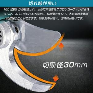 高枝切りバサミ 電動剪定ばさみ 充電式 2.0...の詳細画像2