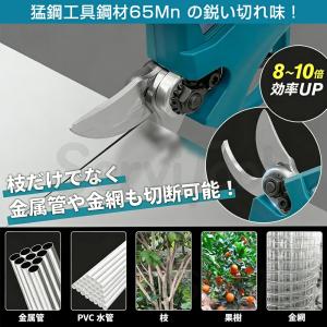 高枝切りバサミ 電動剪定ばさみ 充電式 2.0...の詳細画像4