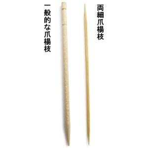 先端極細仕上げ。 竹妻楊枝(両細)6.5cm ...の詳細画像5