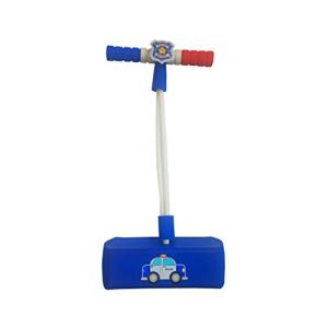 Flybar ポゴホッパー プリテンダー ポゴホッパー 本物のサイレンのサウンドと点滅ライト付き 屋内/屋外で楽しめる対象年齢3歳以上