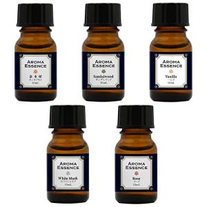 アロマエッセンス サンダルウッド ホワイトムスク 各10ml 調合香料