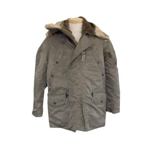美品▼BUZZ RICKSONS バズリクソンズ BR12528 N-3B ファー・フード付き 中綿入り ジップアップ フライトジャケット ミリタリージャケット カーキ L 正規品 メンズ 美品▽BUZZ RICKSONS バズリクソンズ BR12528 N-3B ファー・フード付き