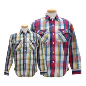 WAREHOUSE ウエアハウス 【COPPER KINGカッパーキング】FLANNEL SHIRTS E柄｜takeoff-clothing