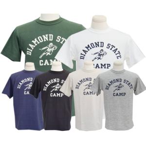 WAREHOUSEウエアハウス T-シャツ 4601 DIAMOND STATE｜takeoff-clothing