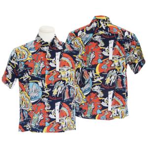 SUN SURF SURF[サンサーフ] アロハシャツ SS38329 CORMORANT FISHING