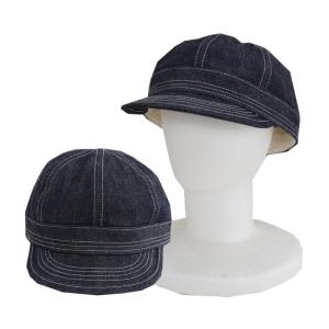 Dapper's ダッパーズ ハット帽子 LOT1708 Special Combination Work Cap(デニム)｜takeoff-clothing