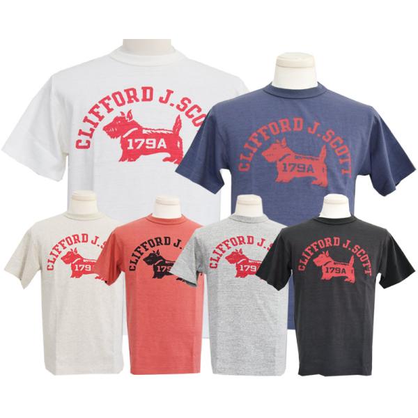 WAREHOUSEウエアハウス Tシャツ 4601 CLIFFORD J.SCOTT