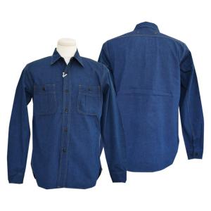 COLIMBO コリンボ  長袖シャツ ZZ-0301 West Russell Work Shirts ウエストラッセル ワークシャツ｜takeoff-clothing