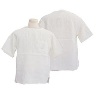 COLIMBOコリンボ 半袖シャツ ZZ0305 Saint-Malo Smock Shirts サン・マロ スモックシャツ(White)