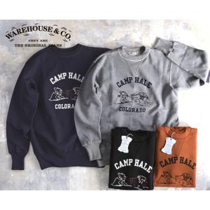 WAREHOUSE（ウエアハウス） スウェット Lot 403 ARMY SKIING