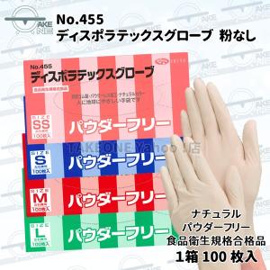 天然ゴム手袋 使い捨て 業務用 ラテックス手袋...の詳細画像1