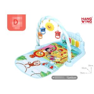 【特価】爆売りセール 安価額挑戦 プレイジム 赤ちゃん ベビージム ツリートップフレンズ?アクティビティジム パステルグレー 育児