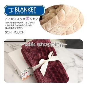タオルケット ブランケット 毛布 シーツ ひざ...の詳細画像1