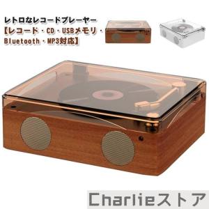 WINTECH レコードプレーヤー スピーカー搭載 マルチオーディオ