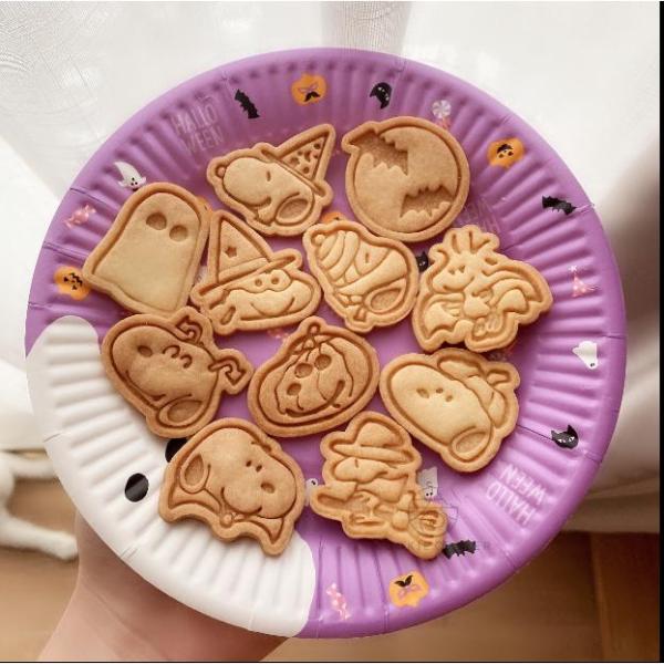 ハロウィーン クッキー型セット ーピーキャラ　お菓子型枠 手作りスイーツ クッキー型抜き 製菓道具 ...